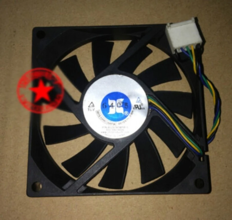 

1 шт. для вентилятора JMC 8015-12HB P/N: 80297474PW-7 8015 8CM 12V 0.55A 80mm 4pin