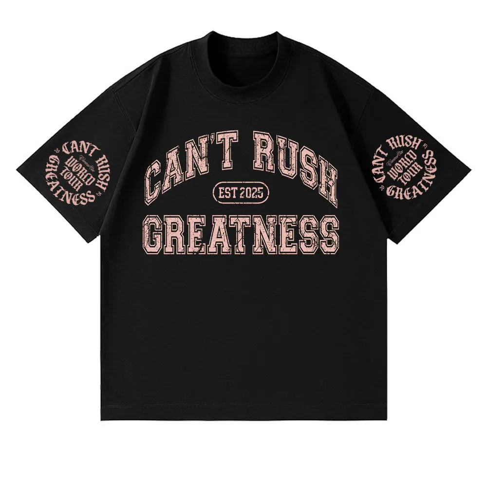 Central Cee CAN'T RUSH GREATNESS World Tour 2025 T-shirt Summer