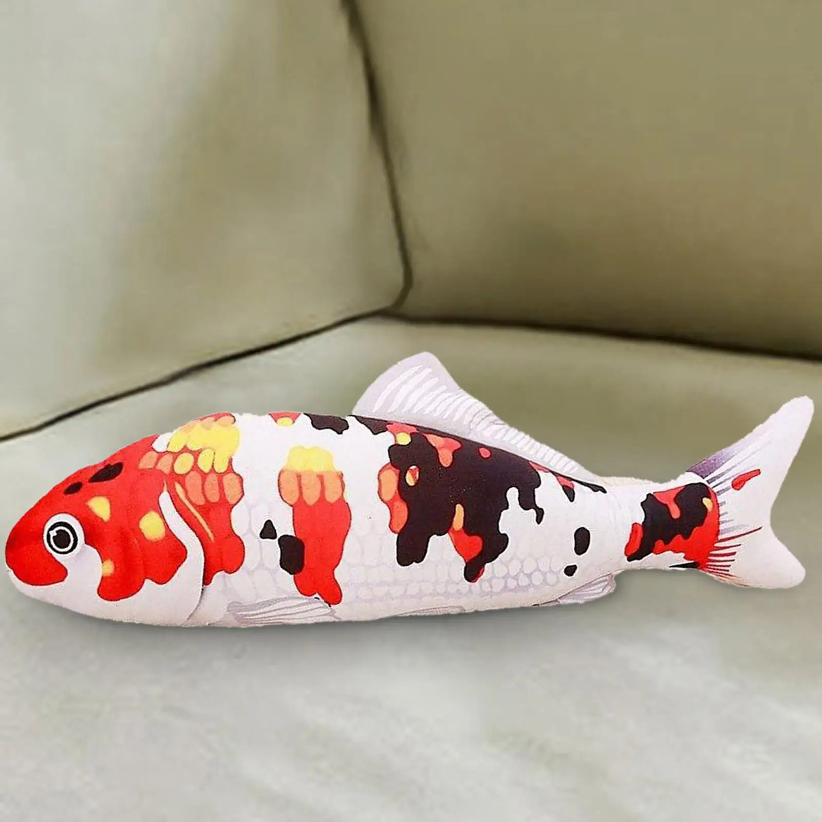 Interactive Plush Toy 30cm Lovely Fish Cushion Pillow for Sofa Bedroom Living