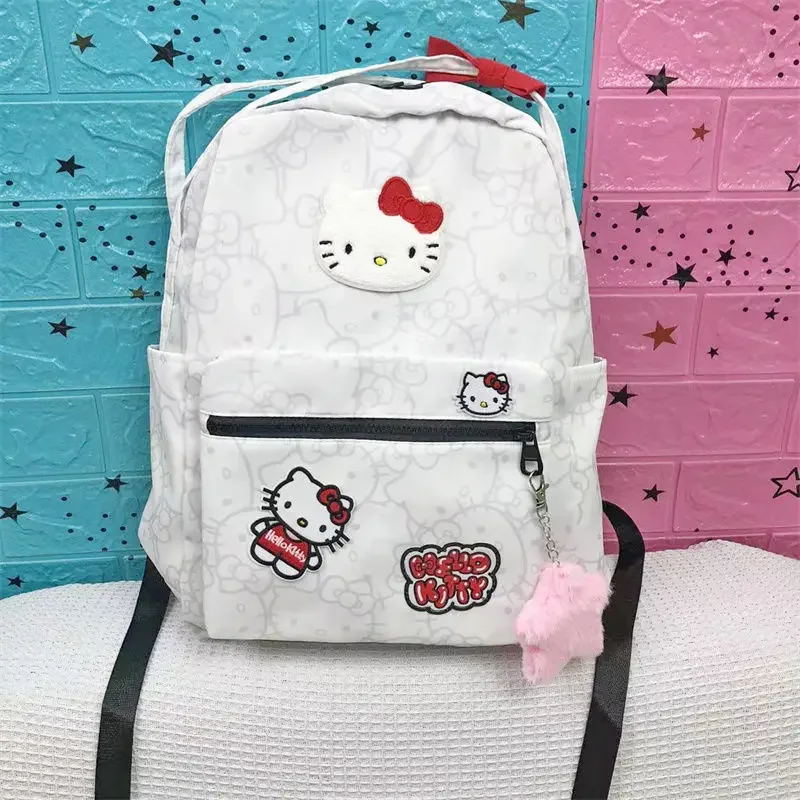 

Clearance Sale Hello Kitty Y2K Schoolbags Girls Backpack Large Capacity Backpacks Bolsas Para Mujeres Mochila for Girls Student