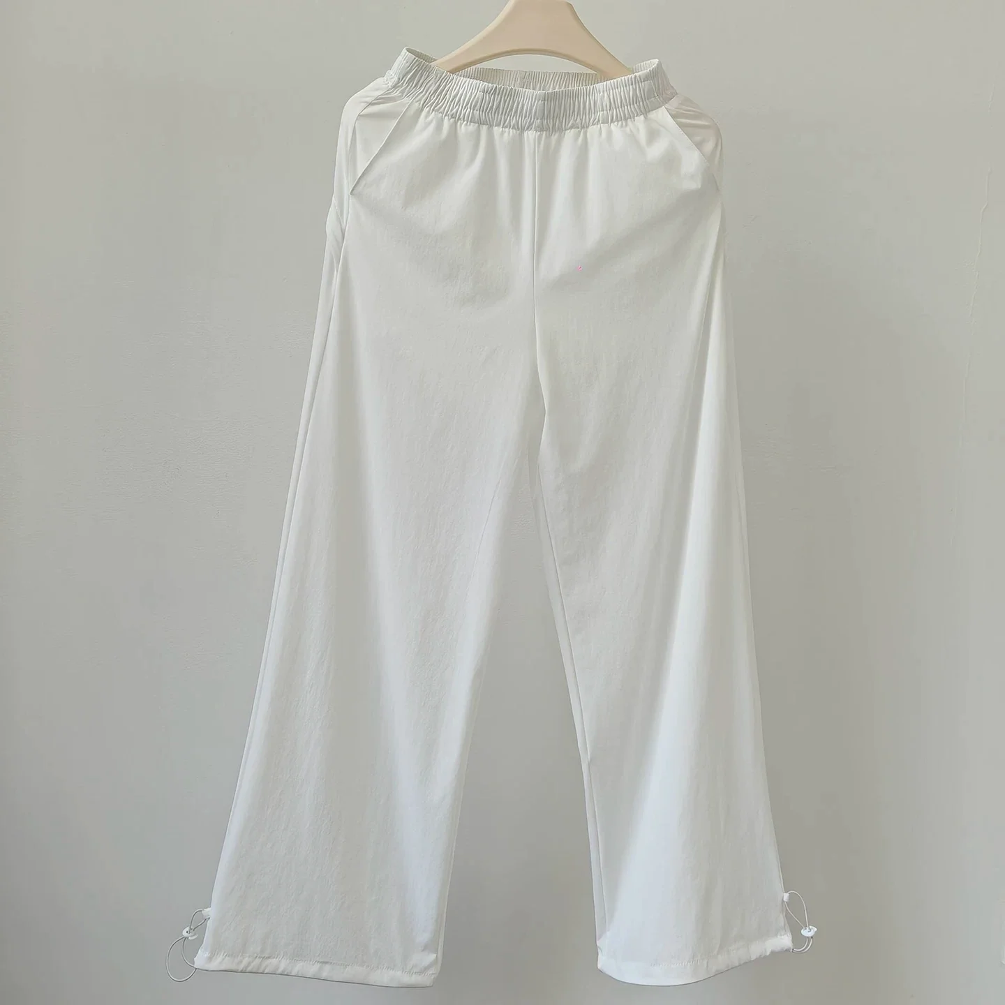 Women's Thin Quick-Drying Overalls High Waist Loose Fit Summer Casual Wide Leg Pants for Running Training Basketball Gym Dance