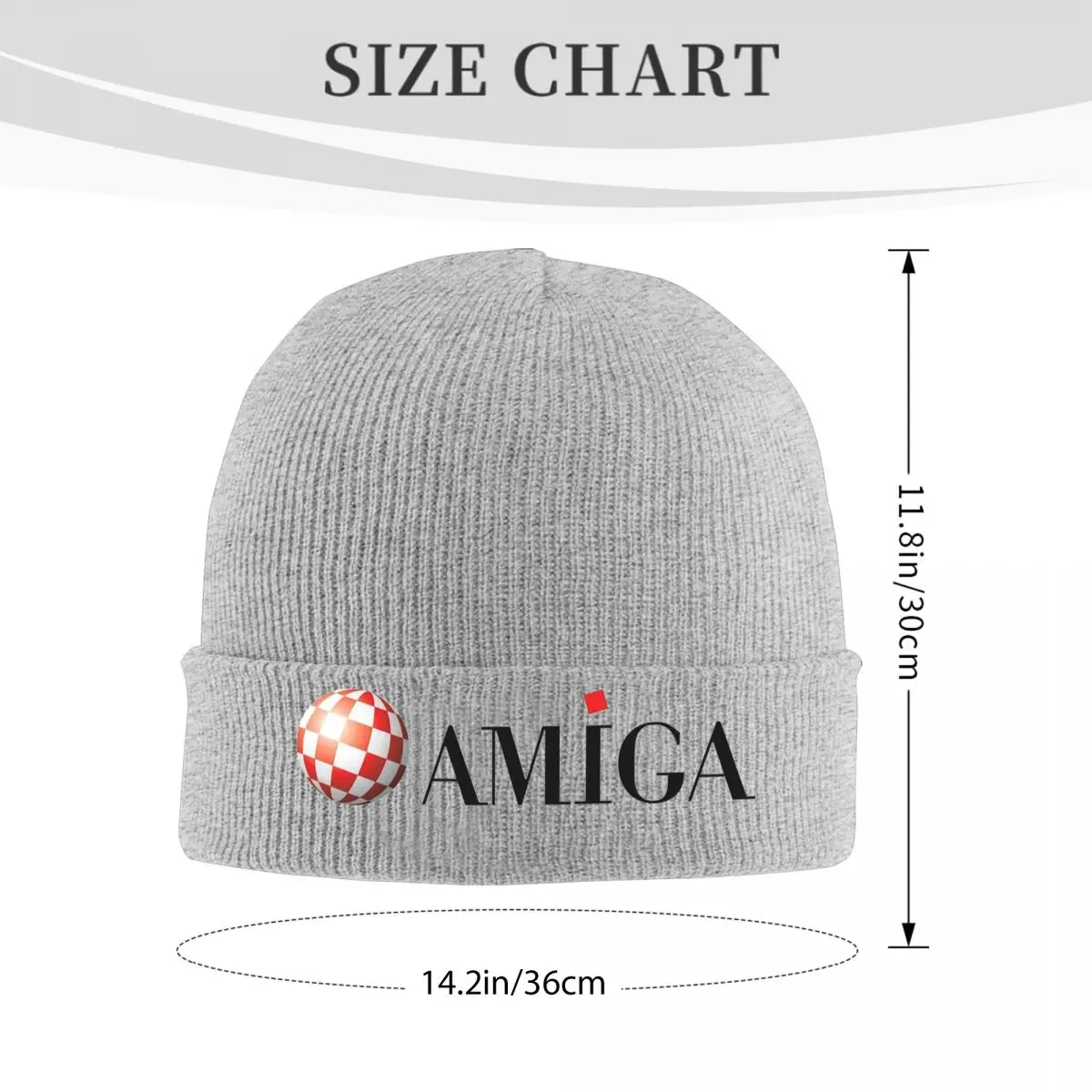 Amiga Bonnet Hats Skullies Beanies Female Male Cool Elastic Beanie Hats Autumn Winter Outdoor Design Cap