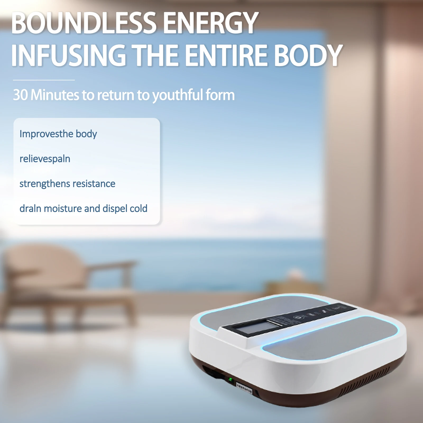 

Therapy Instrument Terahertz Foot Massager Blood Circulation Machine Terahertz Bio Foot Meter Healthy Terahertz Therapy Devices