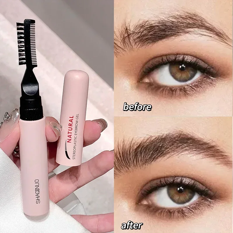 Natural 3D Brow Gel - กันน้ํา กันเหงื่อ และขึ้นรูปฟิล์มสําหรับคิ้วรูปป่า
