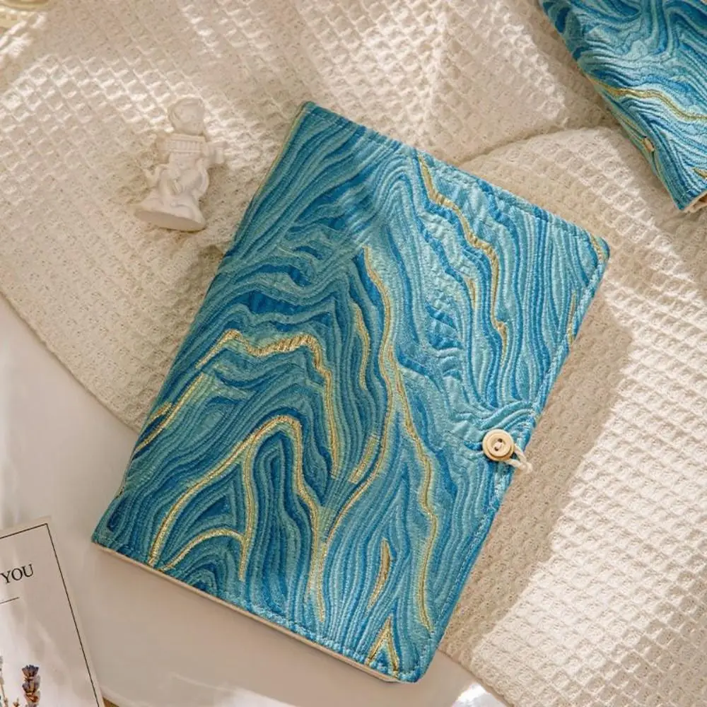 Diary Notebook A5 Fabric Art Notebook Soft Paper Retro Literary Notebook Durable Portable Sinicism Notebook Study