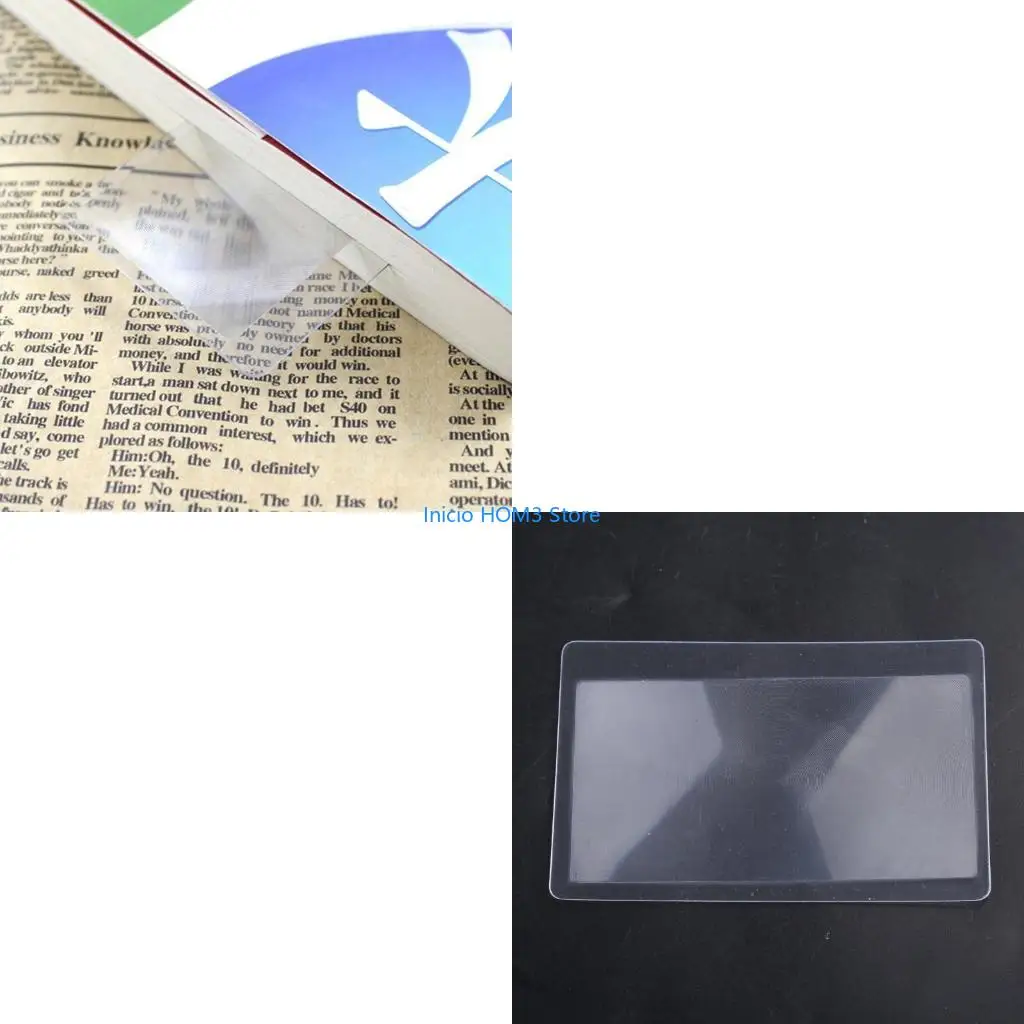 A5YD A5YD Card Magnifier Outdoor Portable Card Glass Ultra-Thin Reading Mirror - Aliexpress Deal