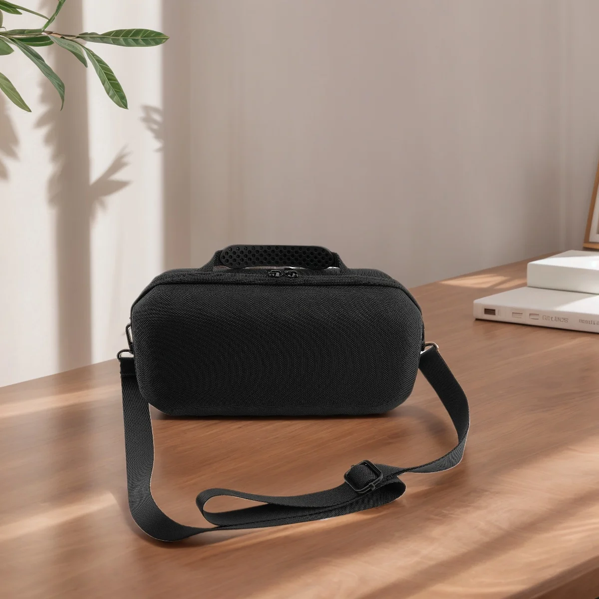 صندوق سفر صلب من مادة EVA مع حزام كتف قابل للتعديل وحقيبة كتف لمنظم الصوت JBL Charge 6