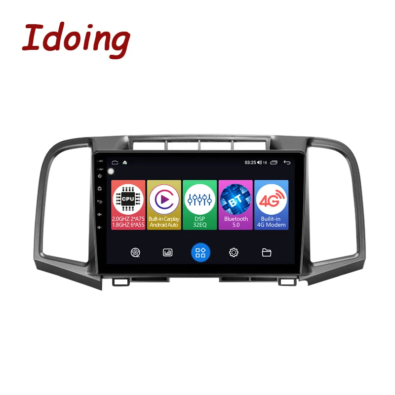 

Idoing9"Car Stereo AndroidAuto Multimedia Radio Player For Toyota Venza 2008-2016 Head Unit Plug And Play Navigation GPS NO 2DIN