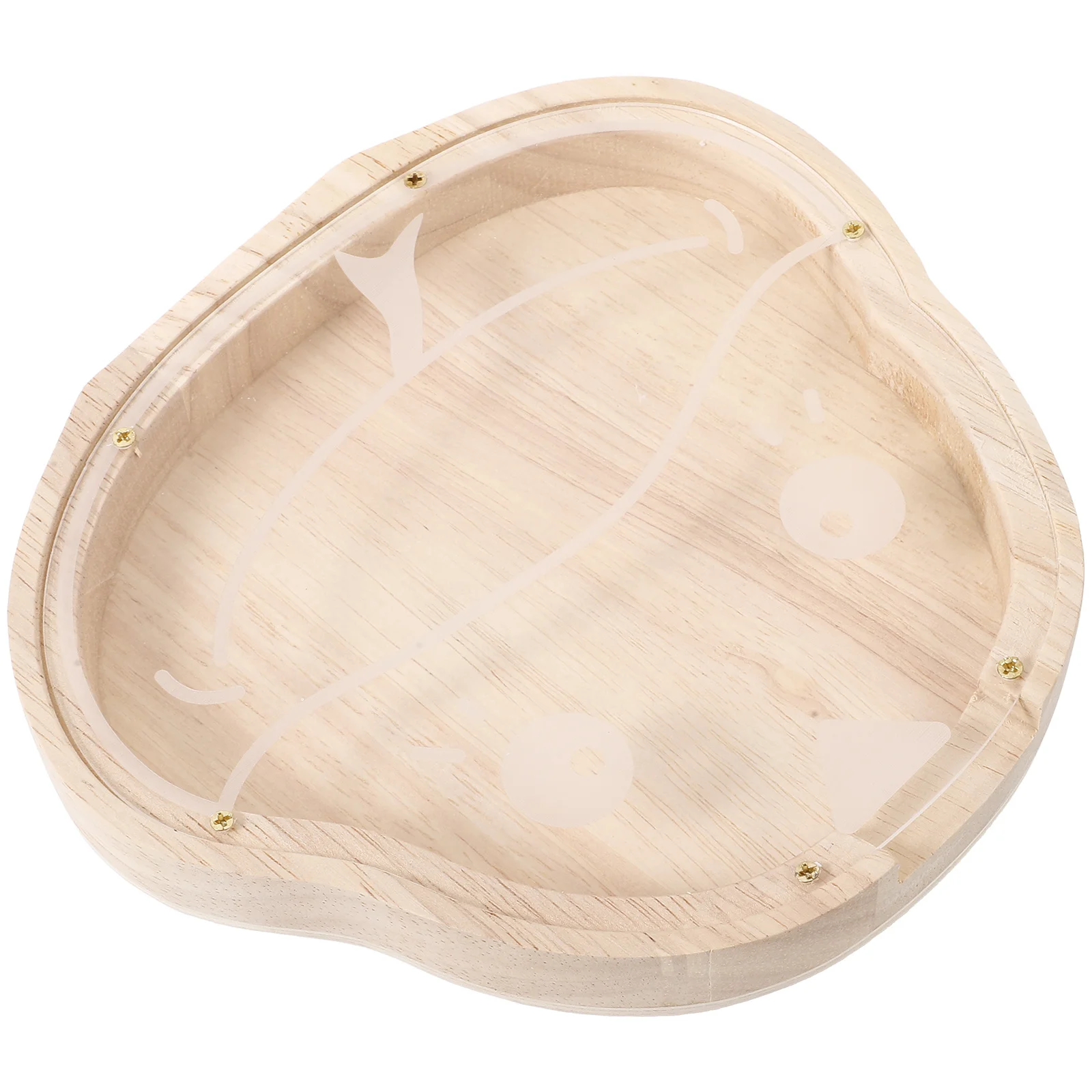 

Wooden Piggy Bank Dragon Shape Money Box Kids Coin Collector Decorative Animal Saving Jar for Home Office Desktop