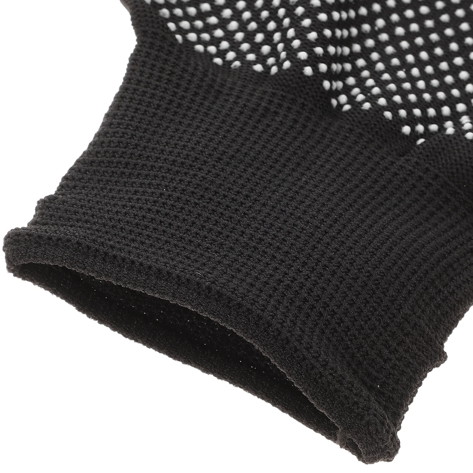 15Pairs Hard Wearing Nylon Gloves Half Finger Non-Slip Practical for Men Precision Work Electronic Automotive Aerospace