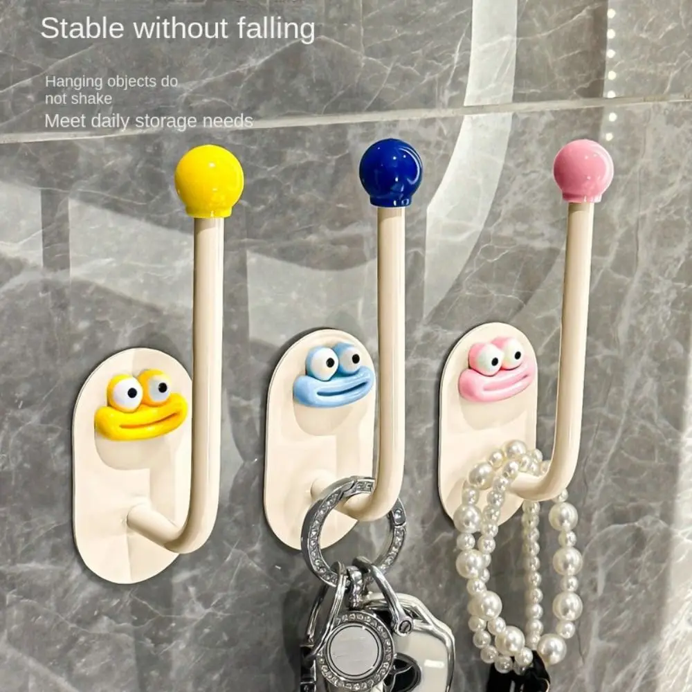 High Quality Reusable Suction Cup Hooks Traceless Punch Free Storage Hanger Wall Hook Rotating Suction Cup Hook Kitchen