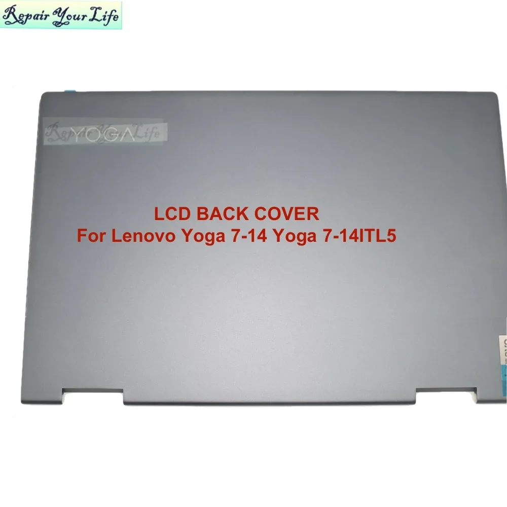 Laptop Lcd Back Cover for Lenovo Yoga 7-14 Yoga 7-14ITL5 Top Case Rear Lid A Part 5CB1A08845 AM1RW000G10 Original new