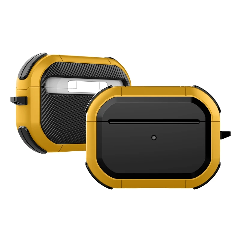 Rüstung Schutzhülle Für AirPods Pro 3 2nd Generation AirPods 4 3rd 3 2 1st Gen Abdeckung Zubehör Stoßfest Coque Capa Funda