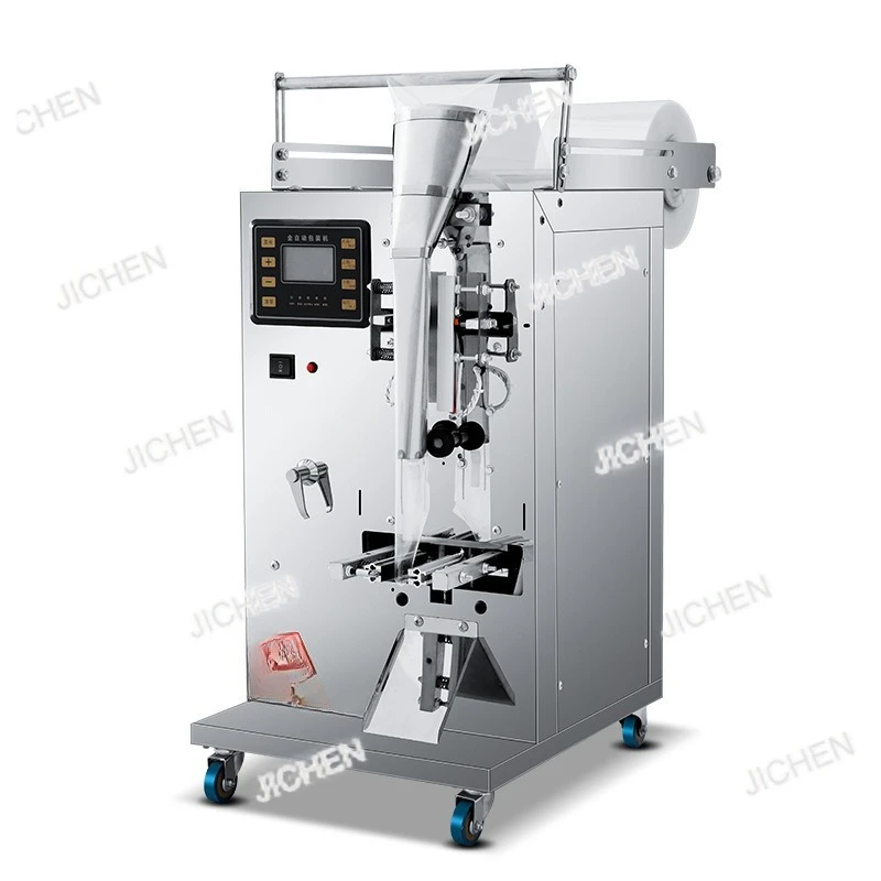 

Liquid soy sauce packaging machine, red oil and vinegar filling machine, bagged sauce, chili oil, edible oil, ketchup baler