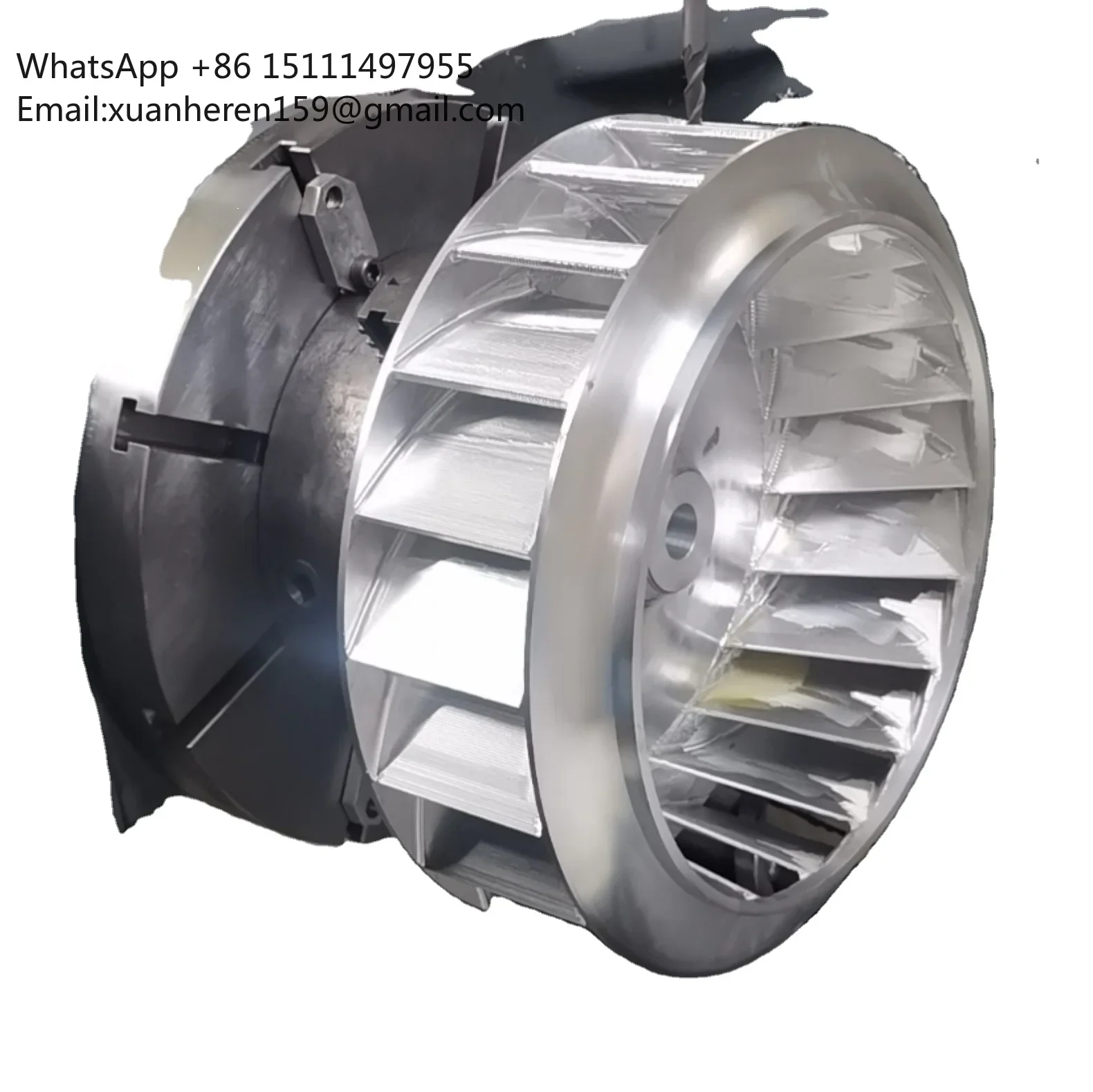 High Precision Customizable 5-axis CNC Machining Center for Stainless Steel/ Aluminum Turbine Impeller Milling & Turning