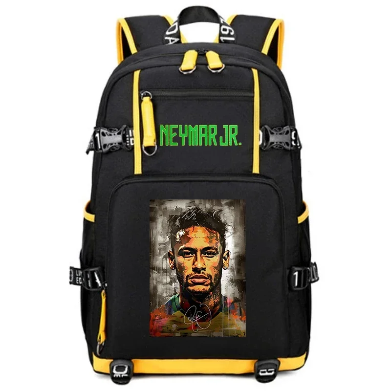 SN88 neymar avatar print student schoolbag youth backpack casual outdoor travel bag* # 2@5