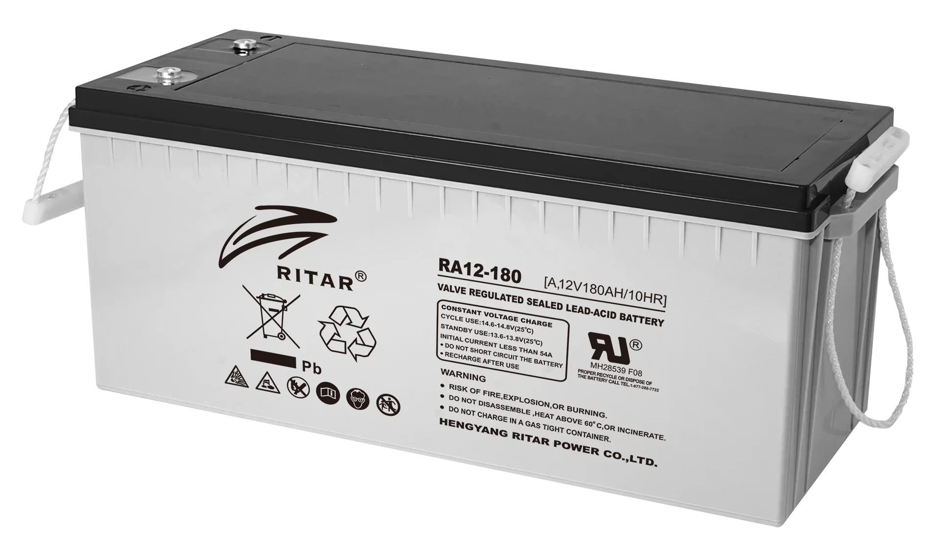 Ritar RA 12V 100Ah 150Ah 200Ah Deep Cycle AGM Sealed Maintain Free RoHs Lead Acid Batteries