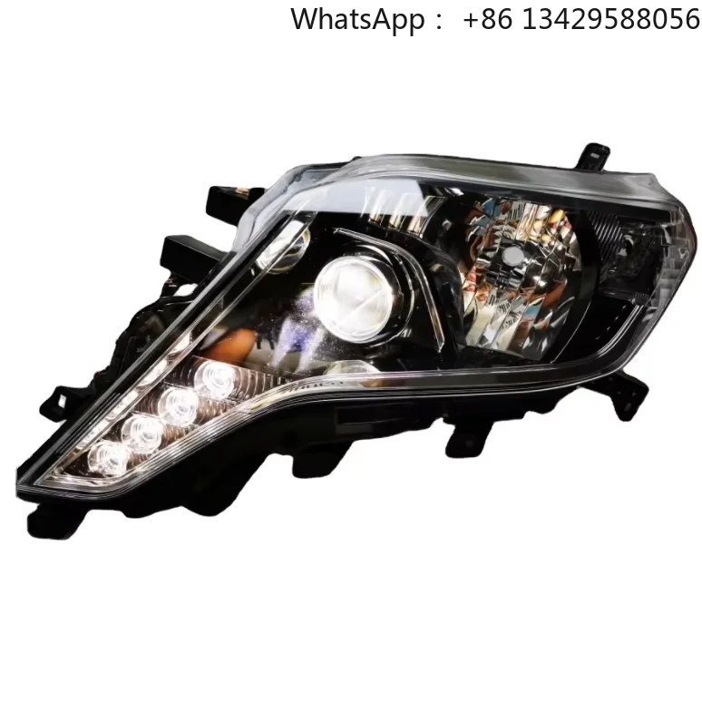 

For Toyota Prado Dominant V8 Engine Original Used LED Headlamp Assembly 6000k Front Daytime Running Hood Body Kits 36W Power