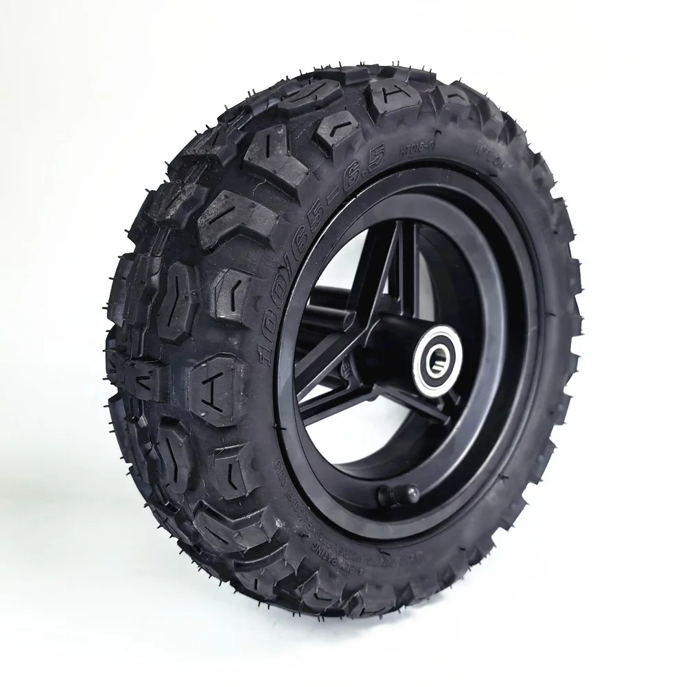 Fotografia 4: Pneu a Vácuo de 11 Polegadas para Patinete Elétrico, Roda Off-Road Sem Câmara 26.8 x 9. com 2 cm de Espessura e Alta Capacidade de Carga de até 150 kg