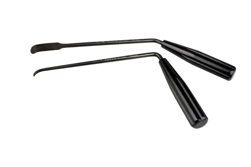 Medical nerve root hook retractor neurosurgical hook 95 135 degree blunt head periosteum stripper Ao orthopedic instrument