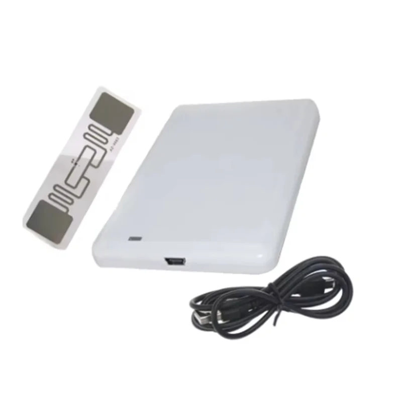 AA87 ISO18000 UHF Card Reader Writer untuk 18000-6C Copier Cloner EPC GEN2 Con Tag Scrivibile TID