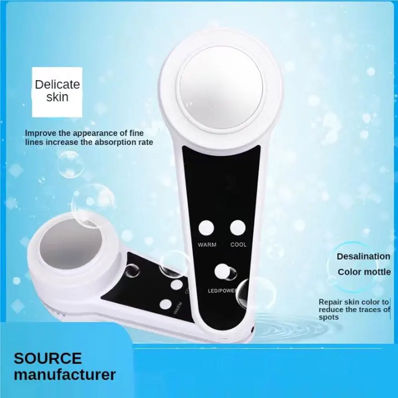 Cold And Hot Compress Introduction Instrument, Color Light Beauty Instrument, Firm And Tender Skin