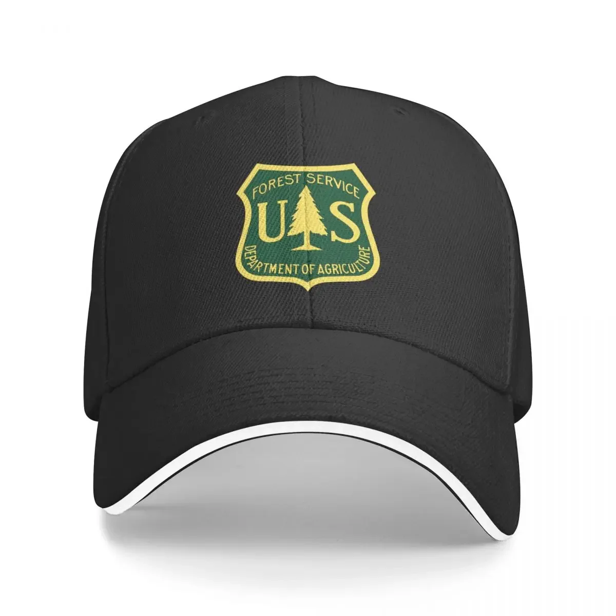 

U.S. Forest Service Logo (Gold and Green Shield) Baseball Cap sun hat dad hat Women's Hats For The Sun Men's