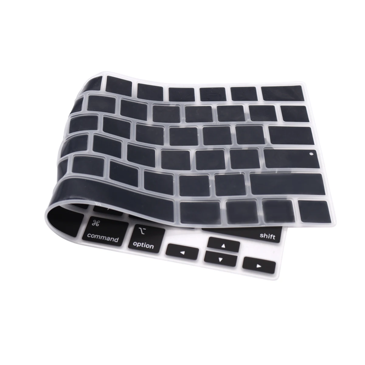 Keyboard Cover Skin for MacBook Pro 14 A2442 / MacBook Pro 16 A2485 2021 with M1 Chip Color Silicone Keyboard Protector English