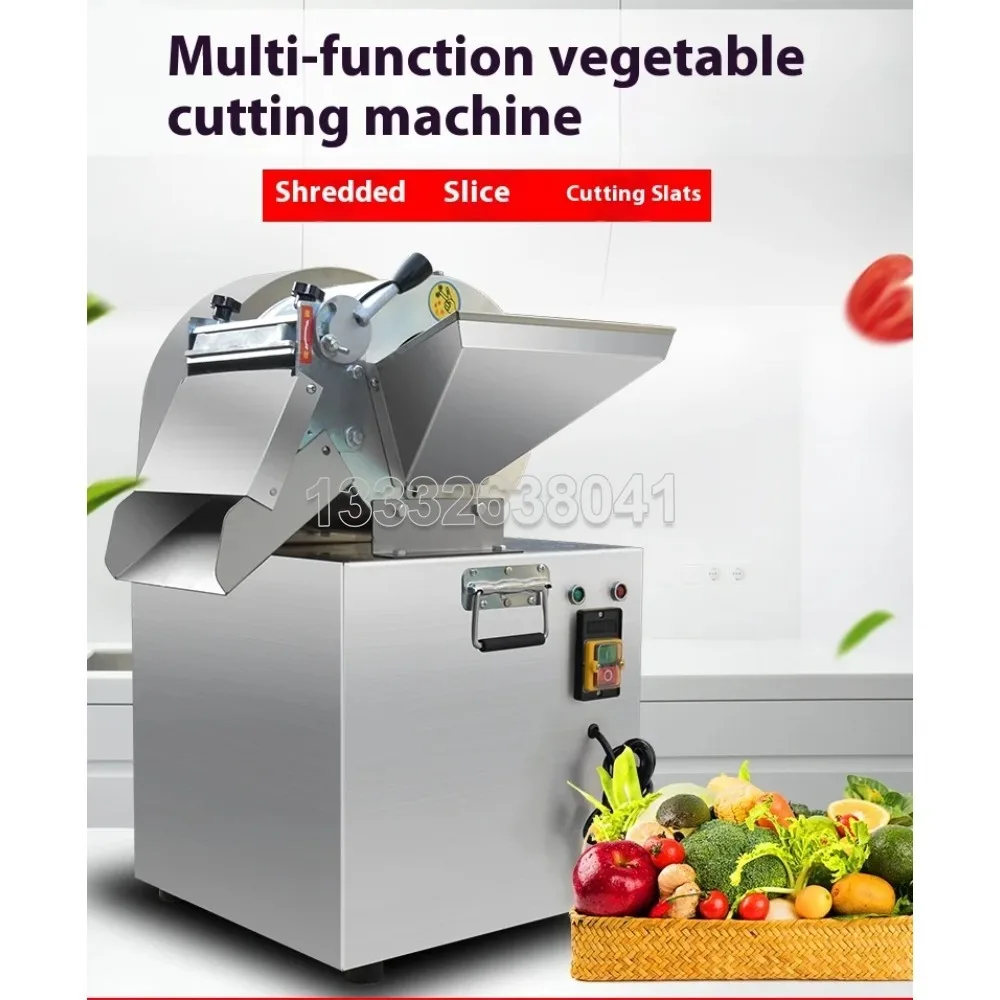 

Electric Cutter Automatic Vegetable Fruit Shredder Fry Strip Cutting Machine Cube Dicing Slicing Machine Cut Carrot/Onion/Potato