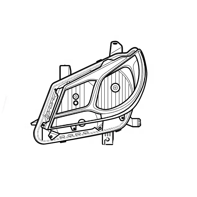 

SAIC MAXUS G10 оригинальная передняя комбинированная фара C 00056659 C 00056660