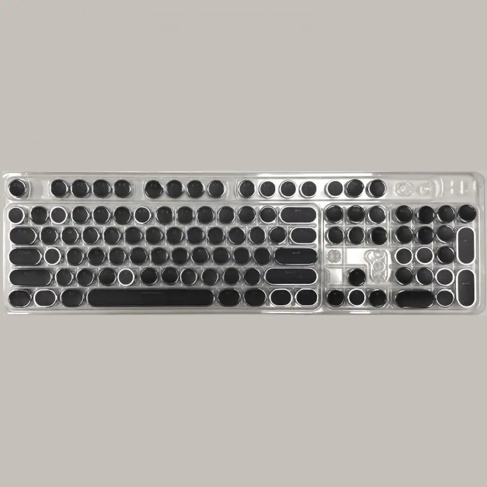 

Vintage Style Keycaps Retro Keyboard Keycaps Waterproof Aluminum Alloy Keyboard Caps Replacement Keycaps for Computer Mechanical