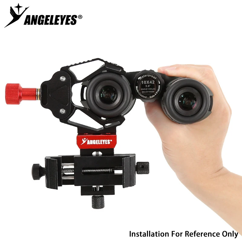 Angeleyes 3-Axis Smartphone Adapter, Universal Phone Mount for Telescope, Microscope, Binocular, Monocular Eyepiece Photography
