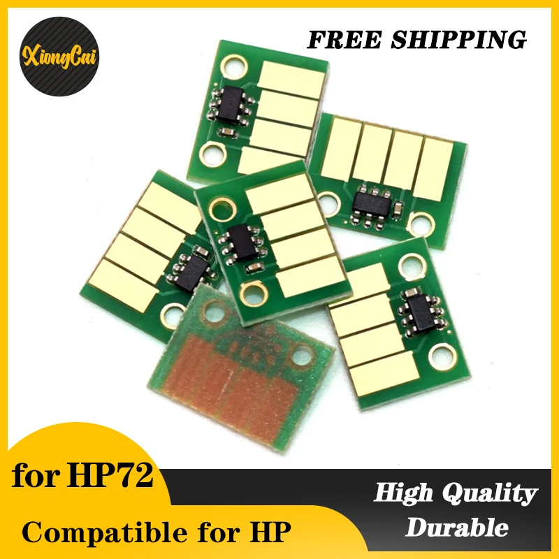 

6PCS HP72 Auto Reset Cartridge Chip for HP 72 for HP Designjet T610 T620 T770 T790 T1100 T1120 T1200 T1300 T2300 Plotter