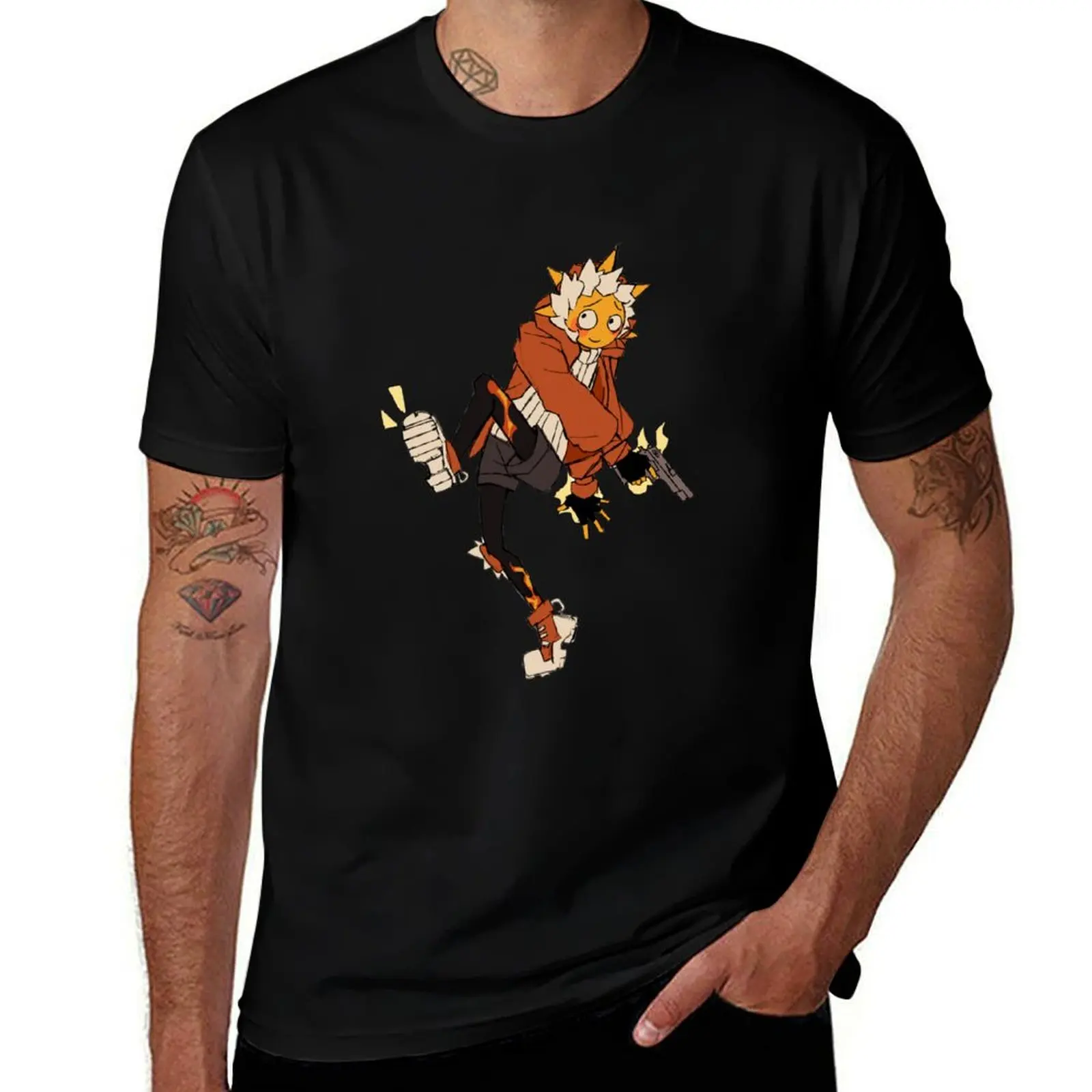 

sunspot T-Shirt heavyweights vintage clothes tops black t-shirts for men