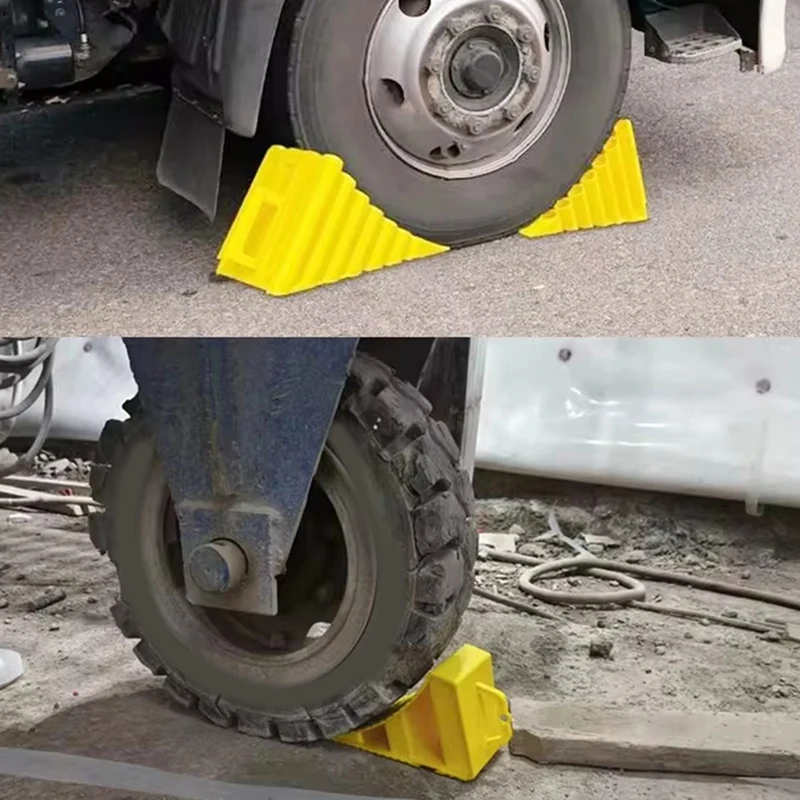 Top!-Wheel Chocks For Travel Trailers, Non Slip Heavy Duty Wheel Chock, Lightweight-Wheel Stoppers For Cars Campers Trucks