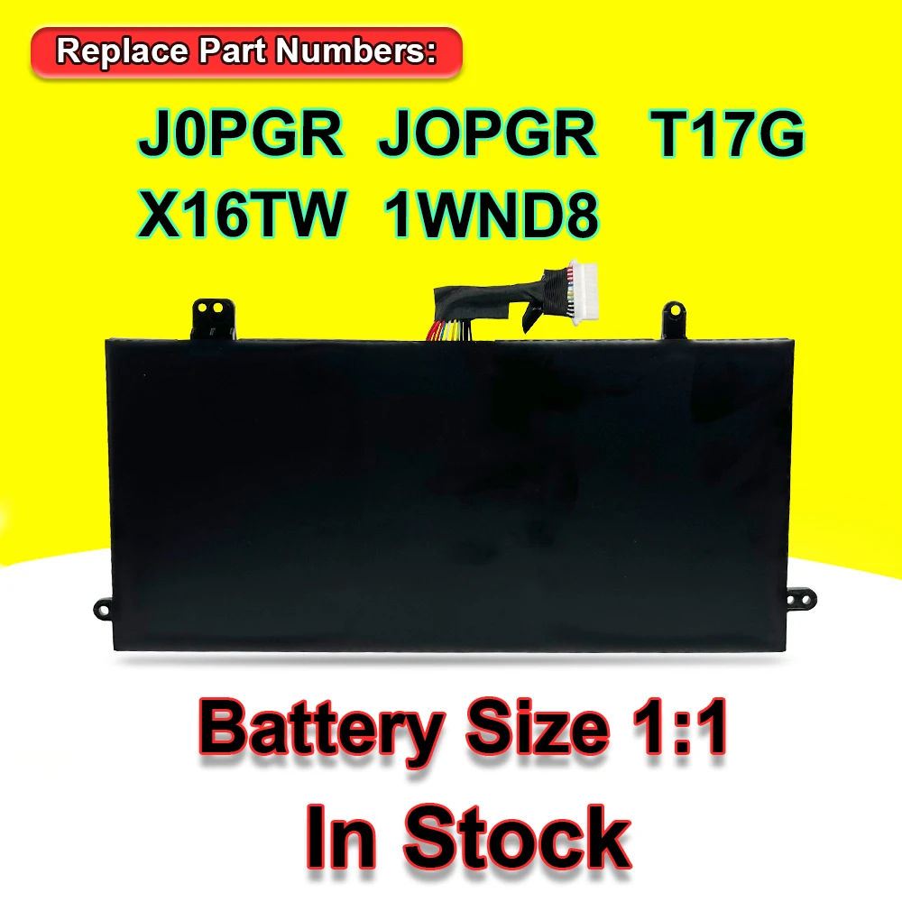 J0PGR Laptop Battery For Dell Latitude 12 5285 5290 2-in-1 T17G 1WND8 JOPGR X16TW T17G001  (NOT fit for Dell Latitude 5290)