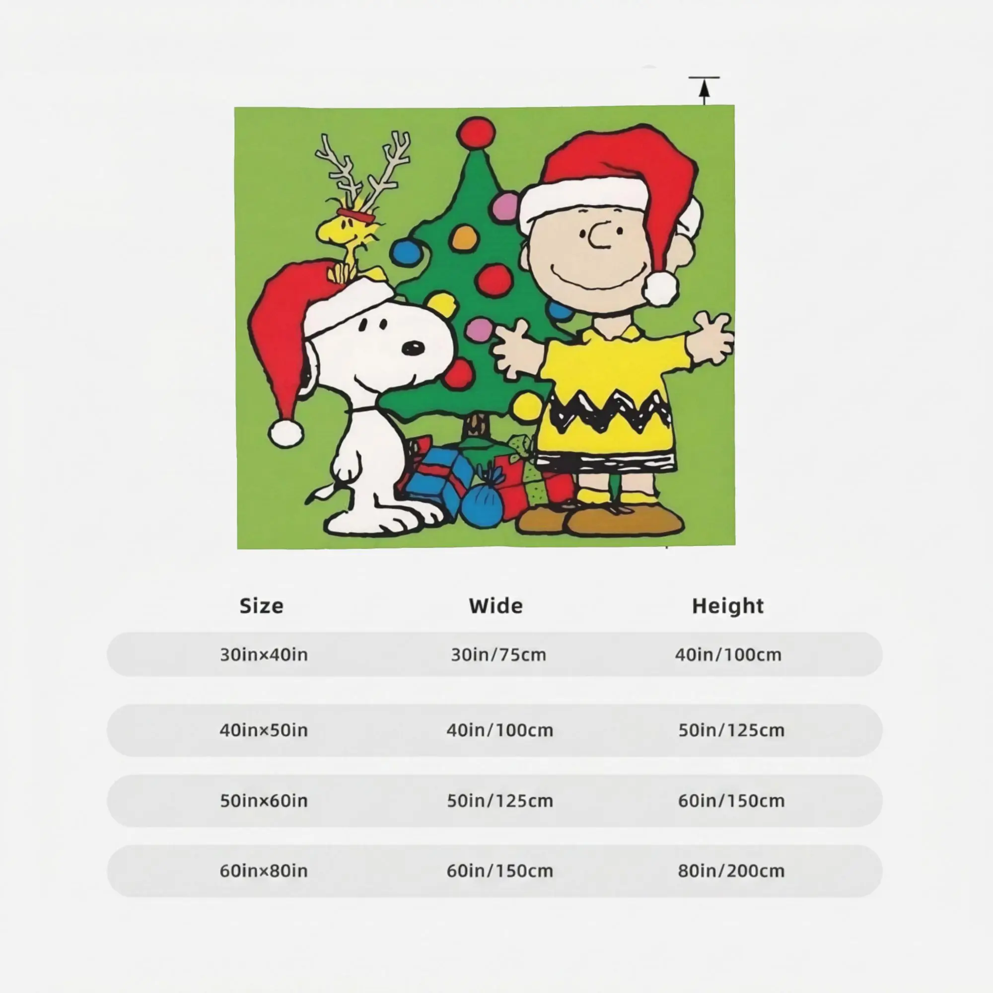 S-Snoopys Xmas  Merry Christmas Blanket Fleece Spring Autumn   Multifunction Throw Blankets for Sofa Bedroom Plush Thin Quilt