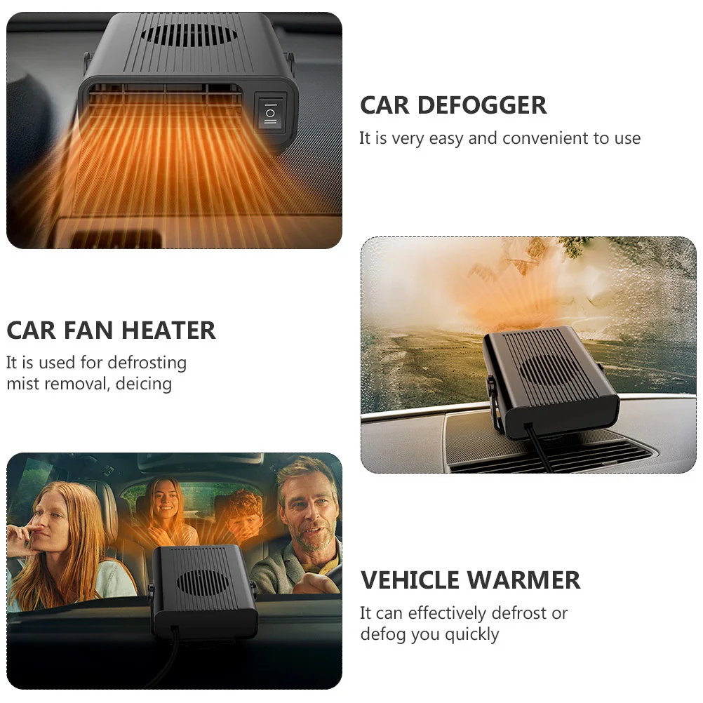 

Car Fan Heater Compact Portable Defroster For Deicing Demisting 24V Electrical Heating Device Vehicle Warmer Auto