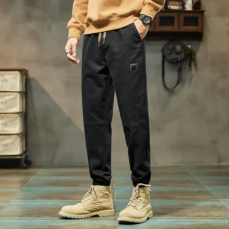 2023 Spring Summer Camouflage Cargo Pants Men Multi-Pockets Workwear Baggy Joggers Cotton Casual Tactical Trousers