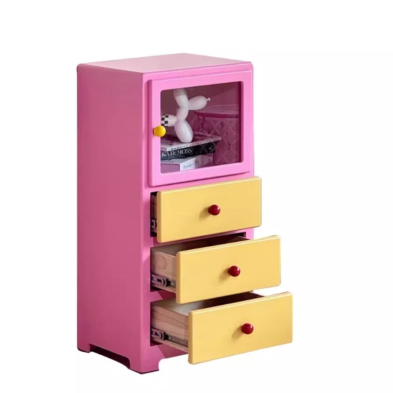 

Internet celebrity blogger same side cabinet sundries storage drawer cabinet