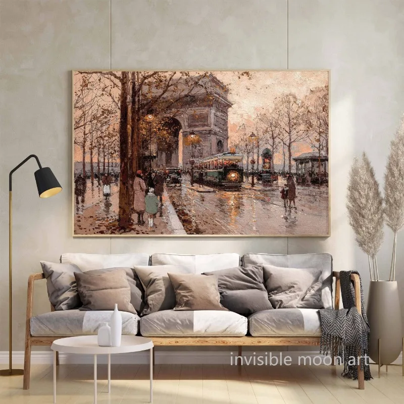 Vintage Antique Architecture & Cityscape Bohemian Venice Art Poster Canvas Painting Wall Prints Picture Living Room Home Decor