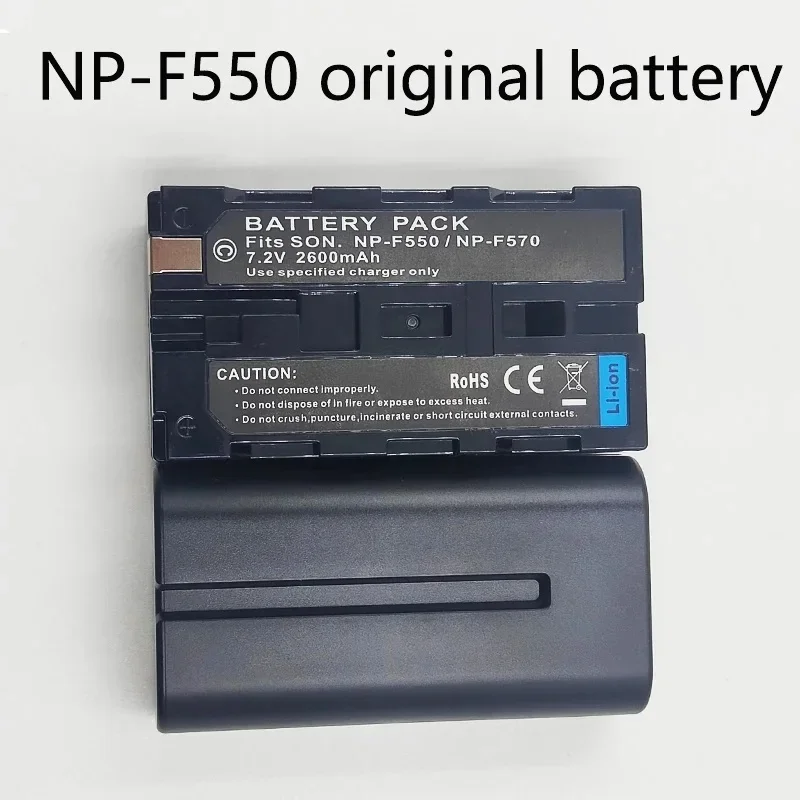 Camera Battery NP F550 2500mAh 7.2V +LCD USB Charger For Sony NP-F330 NP-F530 NP-F570 NP-F730 NP-F750 CCD-TRV81 CCD-RV100