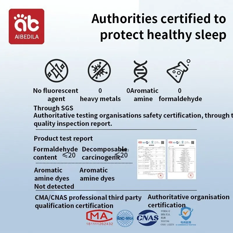 AIBEDILA Newborns Baby Latex Pillows Safe Anti Roll Sleep Pillow Soft Breathable Pillow Cushion for ages 1-6 Things Bedding