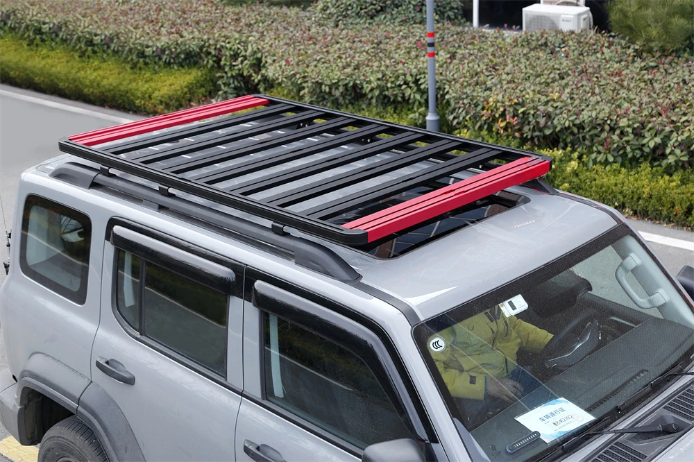 ODM 4x4 Aftemarket Car Accessories  Aluminum Alloy Flat Roof Rack Stainless Steel Roof Racks