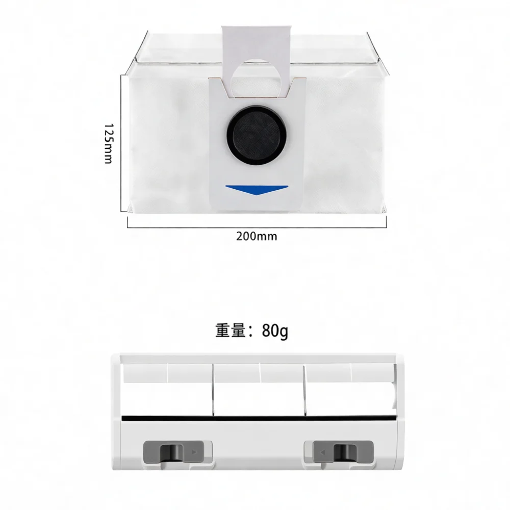 For ECOVACS T20 PRO T20 MAX Robot Vacuum Cleaner Spare Kits Main Side Brush Filter Dust Bag Mop Cloth Maintenance