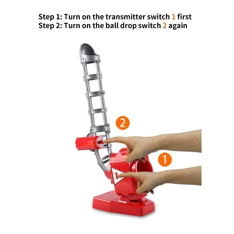E5BD Softball Pitching Baseball Trainer Machine Machine Electronic Baseball Machine #2