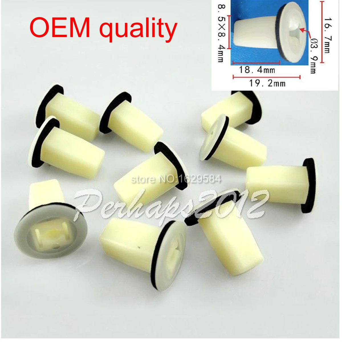 10/100/500x OEM for Rear Side & Trunk Trim #8 Screw Grommet Nuts Clip Mitsubishi MU480034 MU480034 MU480032 MU480036 TQ399C06