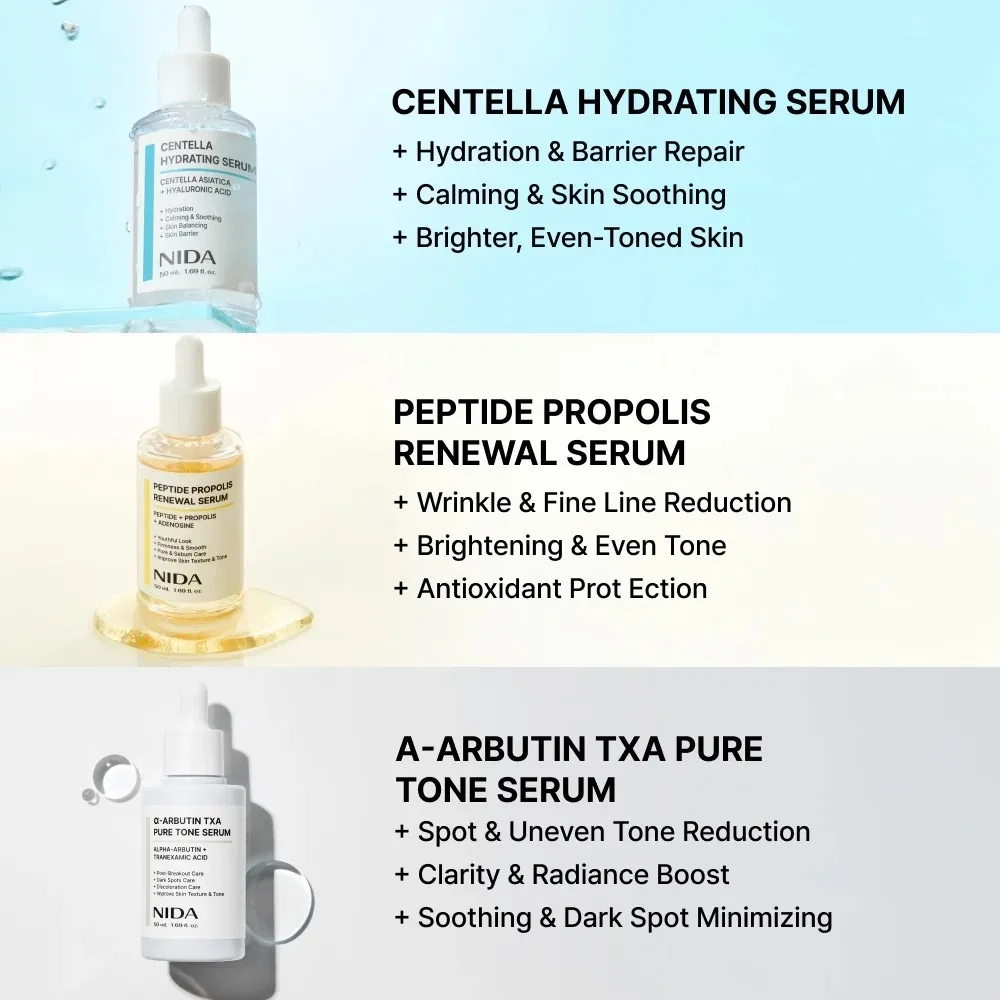 Korea NIDA Centella Asiatica Moisturizing Face Cream Retinol Eye Cream Invisible Fit Sunscreen Moisturizing Firming Brightening view 6