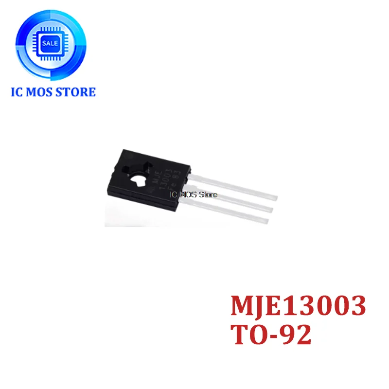 

10PCS MJE13003 13003 1.5A/450V High Voltage Tube TO-92