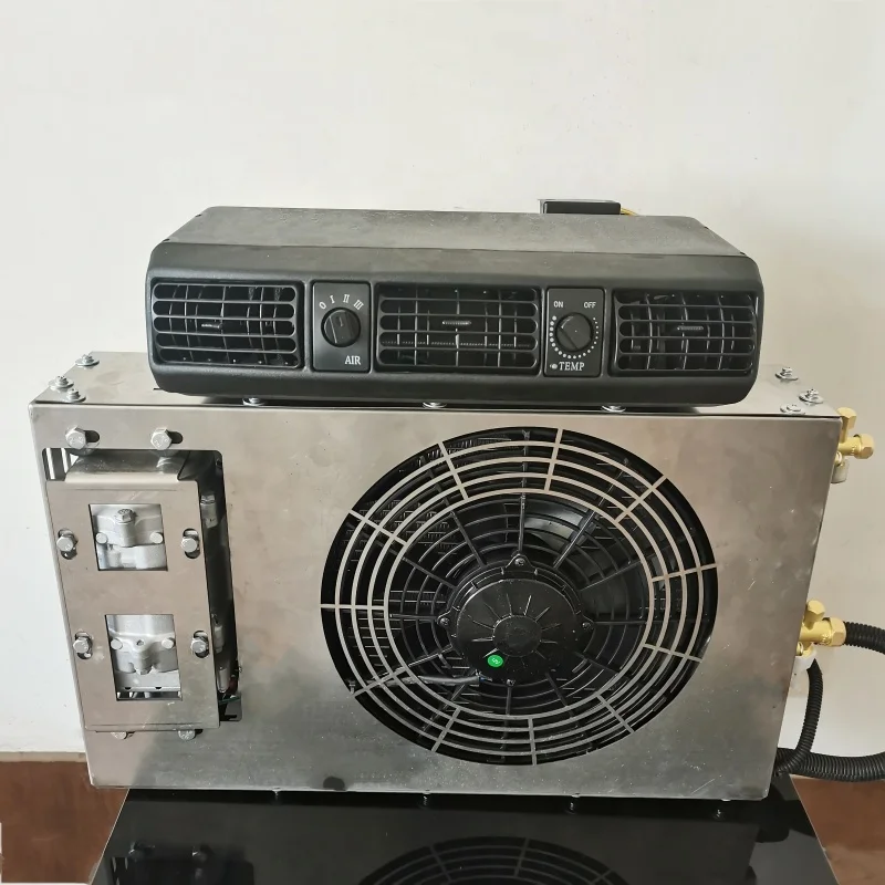 전기 트랙터 캐빈 주차 AC 시스템 에어컨, 트럭용 에어컨, 12 V, 12 V, 24V